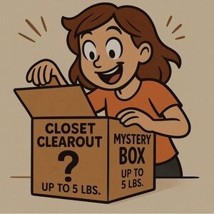 Mystery Box! You will love your Mystery fashion contents up to five pounds!